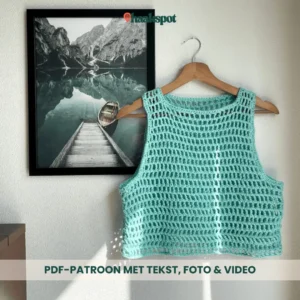 Haakpatroon Sevilla mesh top