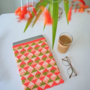 Haakpatroon Watermeloen Laptophoes