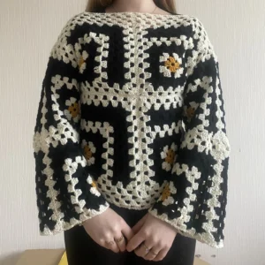 Haakpatroon Granny Square Trui